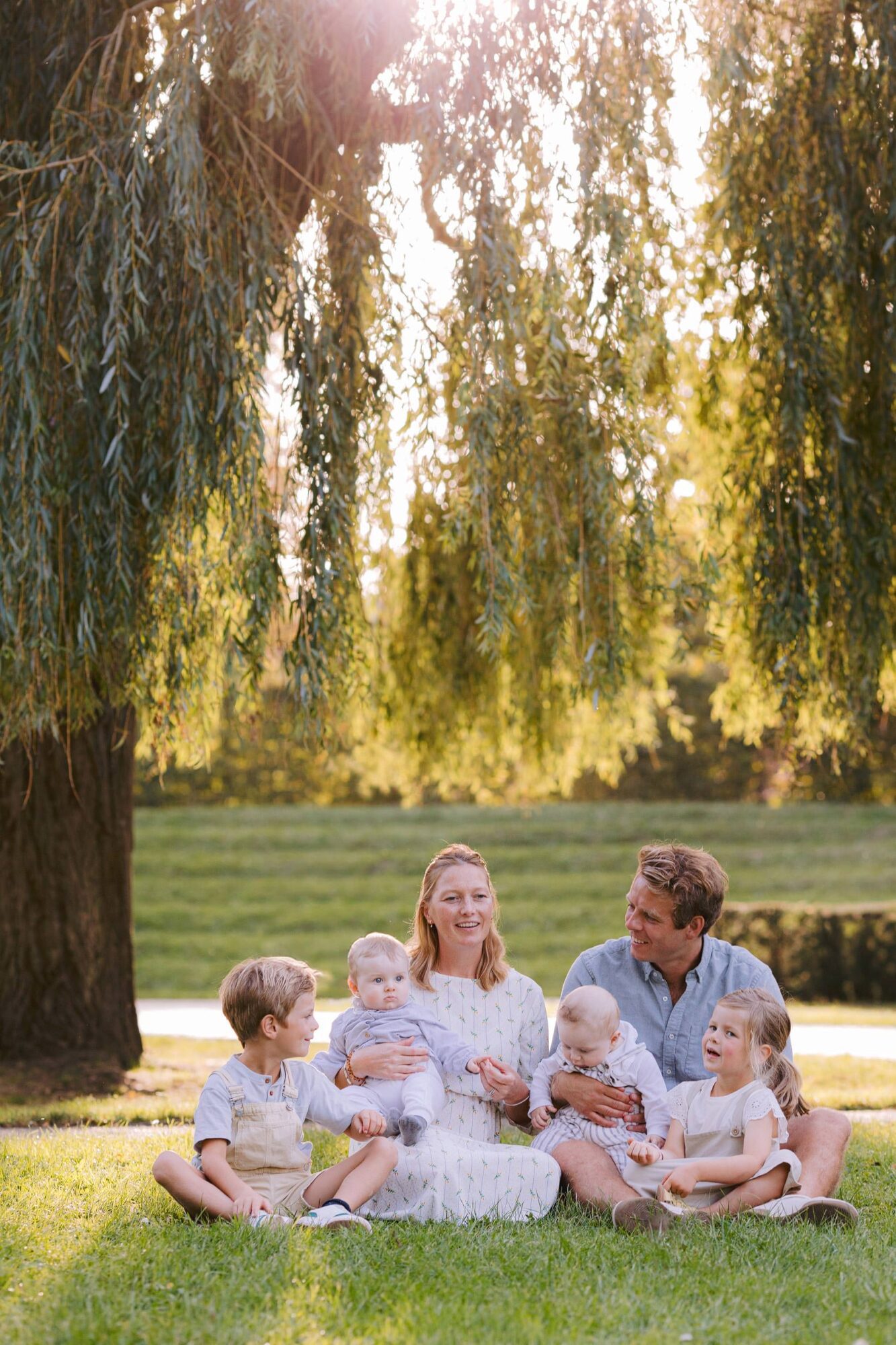 photographe, reportage photo, famille, Croix, enfants, bébé, parc maillet stevens